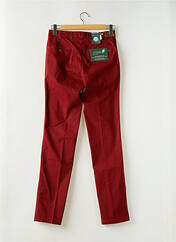 Pantalon chino rouge M.E.N.S pour homme seconde vue
