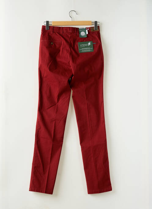 Pantalon chino stretch taille normale rouge M.E.N.S homme