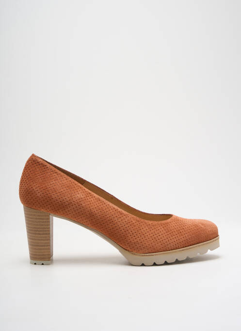 Escarpins orange GADEA pour femme