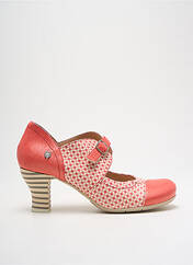 Escarpins rose GOLD BUTTON pour femme seconde vue