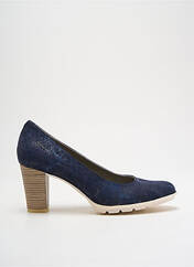 Escarpins bleu DORKING pour femme seconde vue