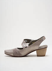 Escarpins argent DORKING pour femme seconde vue