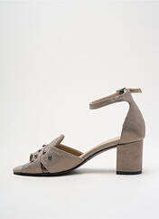 Sandales/Nu pieds marron DORKING pour femme seconde vue