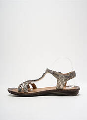 Sandales/Nu pieds beige KHRIO pour femme seconde vue
