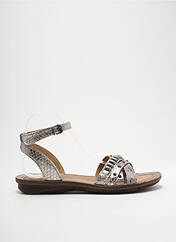 Sandales/Nu pieds argent KHRIO pour femme seconde vue