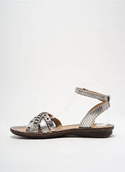 Sandales/Nu pieds argent KHRIO pour femme seconde vue