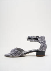 Sandales/Nu pieds gris UN TOUR EN VILLE pour femme seconde vue