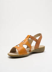 Sandales/Nu pieds orange DORKING pour femme seconde vue