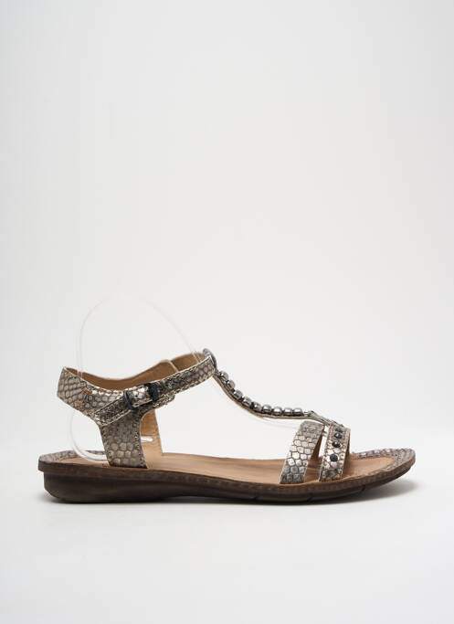 Sandales/Nu pieds beige KHRIO pour femme