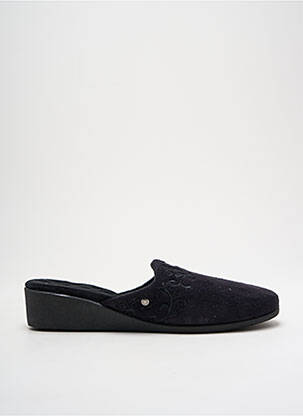 Chaussons/Pantoufles noir ISOTONER pour femme