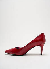 Escarpins rouge COULEUR POURPRE pour femme seconde vue