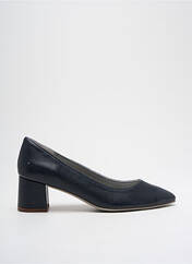 Escarpins bleu UN TOUR EN VILLE pour femme seconde vue