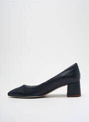 Escarpins bleu UN TOUR EN VILLE pour femme seconde vue