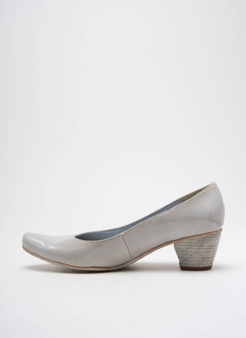 Escarpins gris UN TOUR EN VILLE pour femme