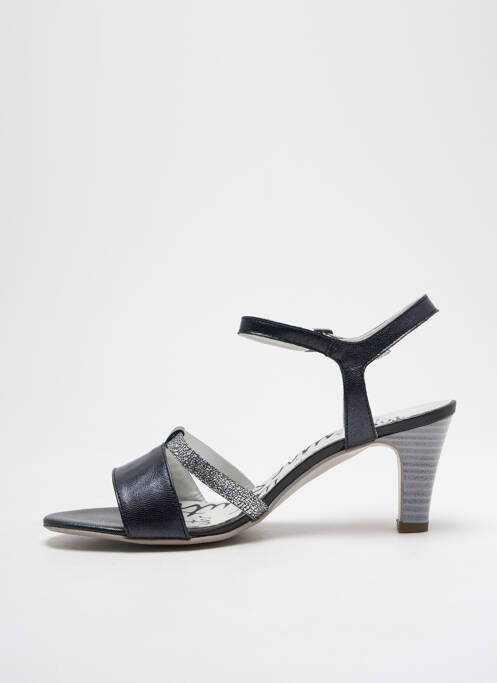 Sandales/Nu pieds argent UN TOUR EN VILLE pour femme