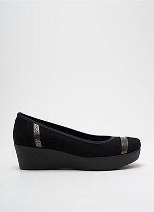 Ballerines type de semelle amortissante talon de 4 à 6cm noir BZ BIS femme
