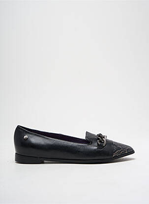 Ballerines matière lisse talon plat jusqu'à 3cm noir COULEUR POURPRE femme