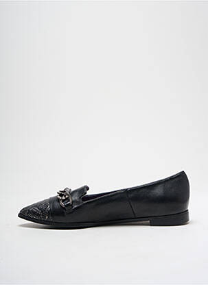 Ballerines matière lisse talon plat jusqu'à 3cm noir COULEUR POURPRE femme