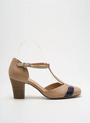 Sandales/Nu pieds beige PERLATO pour femme seconde vue