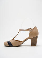 Sandales/Nu pieds beige PERLATO pour femme seconde vue