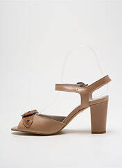 Sandales/Nu pieds marron PERLATO pour femme seconde vue