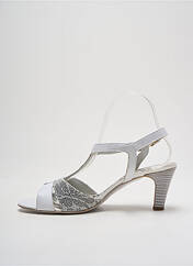 Sandales/Nu pieds blanc UN TOUR EN VILLE pour femme seconde vue