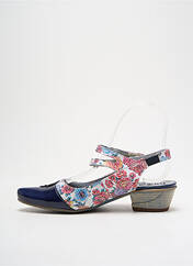 Sandales/Nu pieds bleu UN TOUR EN VILLE pour femme seconde vue