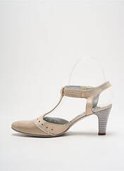 Sandales/Nu pieds or UN TOUR EN VILLE pour femme seconde vue