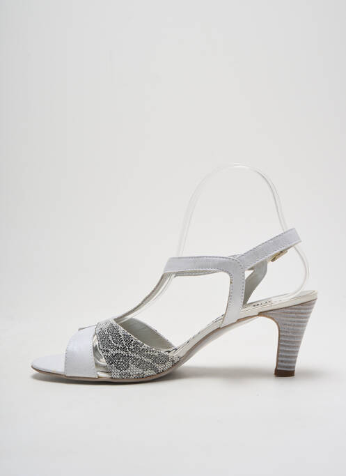 Sandales/Nu pieds blanc UN TOUR EN VILLE pour femme