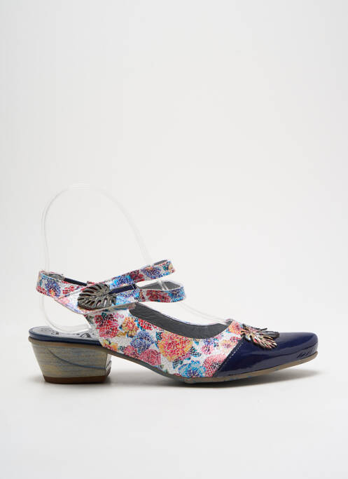 Sandales/Nu pieds bleu UN TOUR EN VILLE pour femme