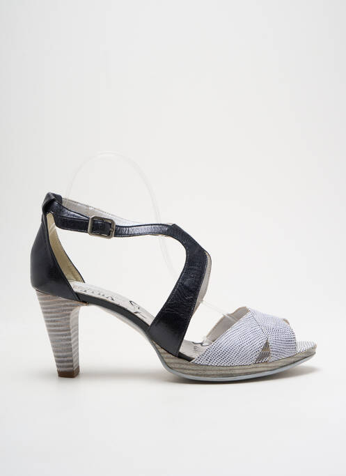 Sandales/Nu pieds noir UN TOUR EN VILLE pour femme