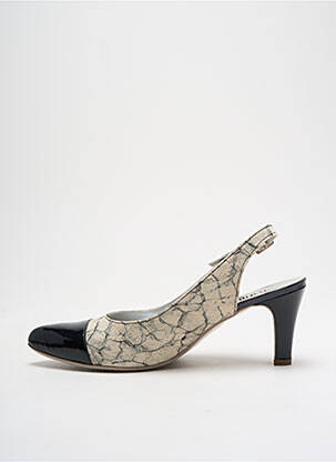 Escarpins fermeture boucle(s) talon de 4 à 6cm noir UN TOUR EN VILLE femme