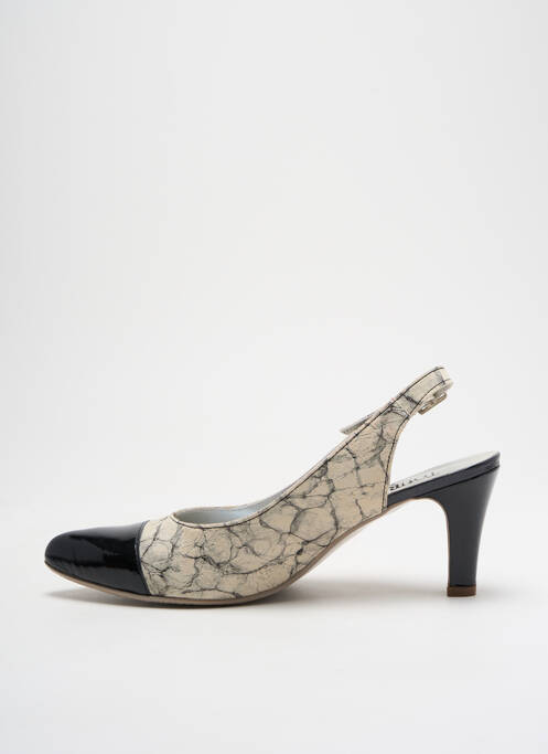 Escarpins noir UN TOUR EN VILLE pour femme