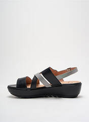 Sandales/Nu pieds noir WONDERS pour femme seconde vue
