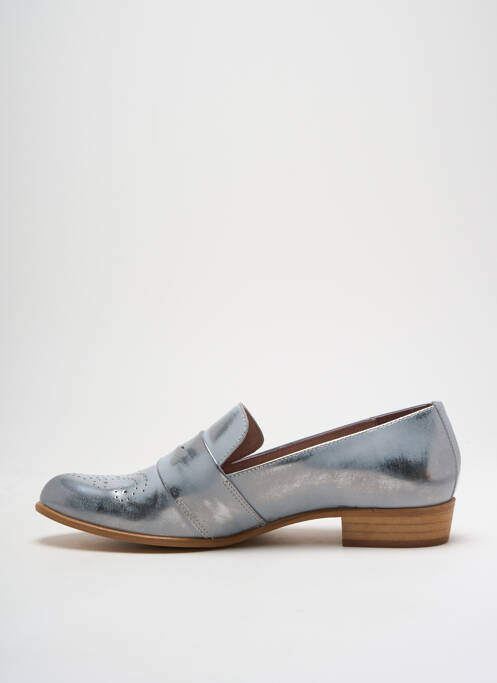 Mocassins argent WONDERS pour femme