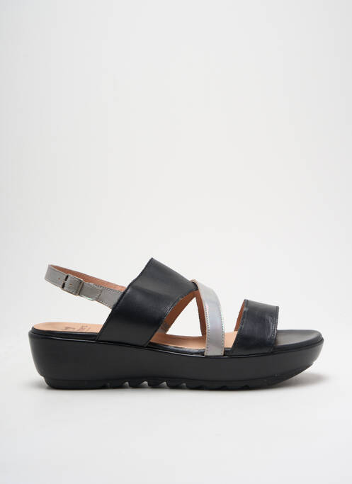 Sandales/Nu pieds noir WONDERS pour femme