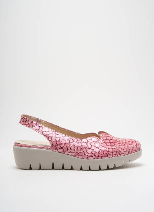 Sandales/Nu pieds rose WONDERS pour femme
