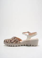 Sandales/Nu pieds beige WONDERS pour femme seconde vue
