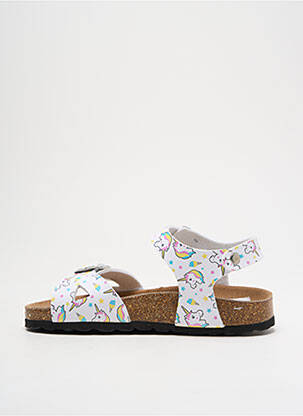 Sandales/nu pieds type de semelle anatomique bout ouvert blanc AUTENTI fille