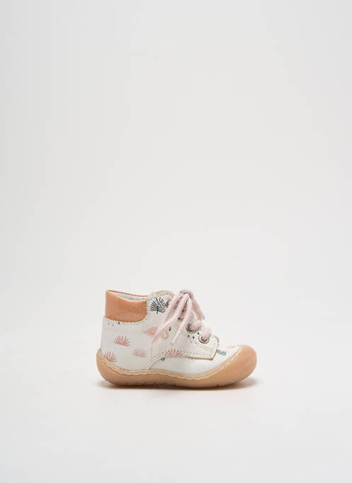 Bottillons blanc BELLAMY pour fille