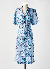 Robe mi-longue bleu GEVANA pour femme seconde vue