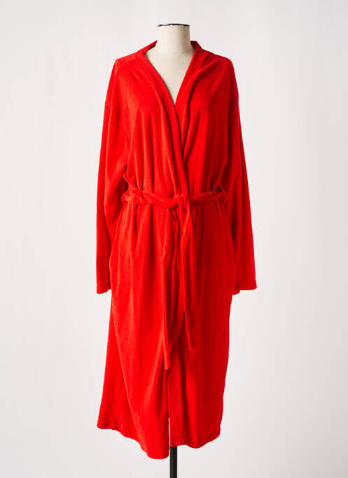 Peignoir rouge NORMANN pour femme