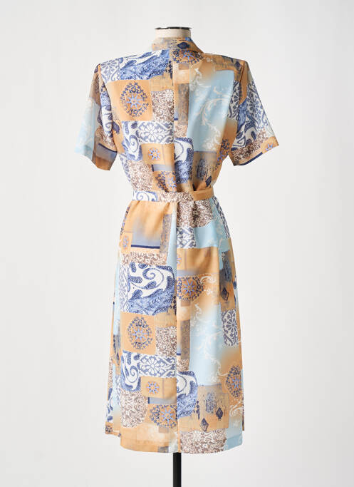 Robe mi-longue beige GEVANA pour femme