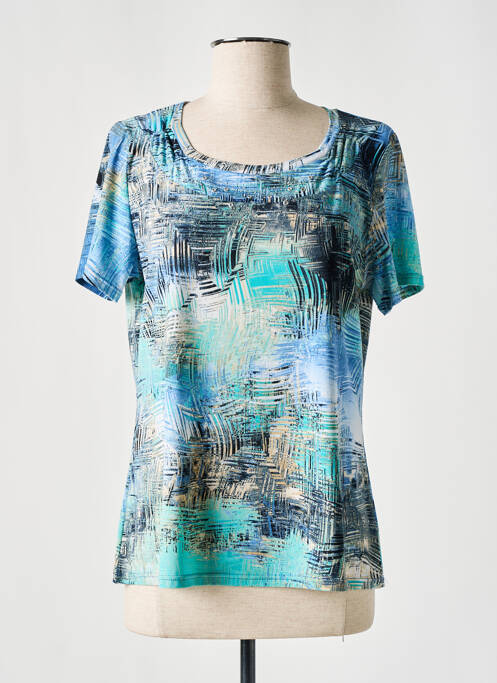 Top bleu GEVANA pour femme