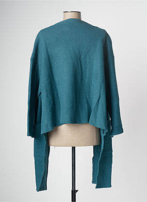 Gilet manches longues manches longues bleu G!OZE femme