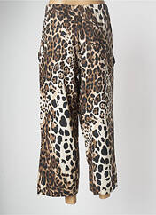 Pantalon 7/8 marron G!OZE pour femme seconde vue