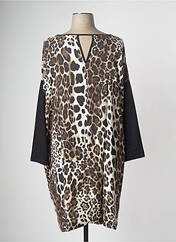 Tunique manches longues marron G!OZE pour femme seconde vue