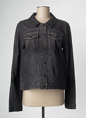 Veste en jean noir PAUL BRIAL pour femme seconde vue