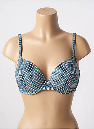 Soutien-gorge effet matière satinée haut soutien-gorge moulé vert ESPRIT femme