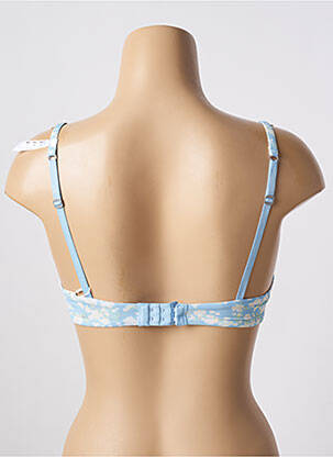 Soutien-gorge effet matière satinée haut soutien-gorge moulé bleu ESPRIT femme